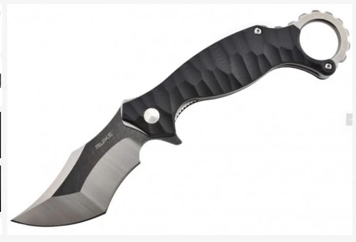 Ruike P881-B1 Karambit lame acier 14C28N manche G10 – Image 3