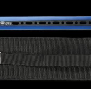 Albainox 32419 Machette Coupe Coupe lame bleu avec étui en nylon et manche encordé