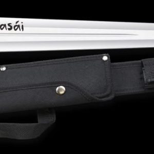 Albainox 32536 Masai – Machette double tranchant manche bois, lame 48 cm